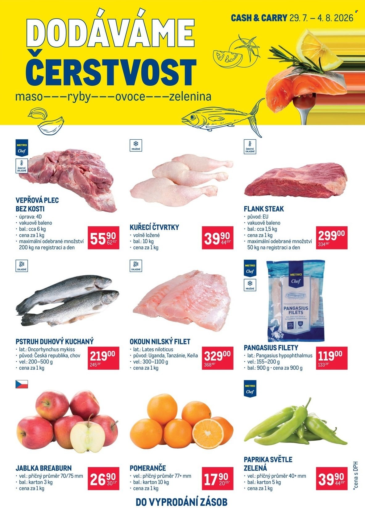 Leták MAKRO - 29.7.2026 - 4.8.2026. Strana 1