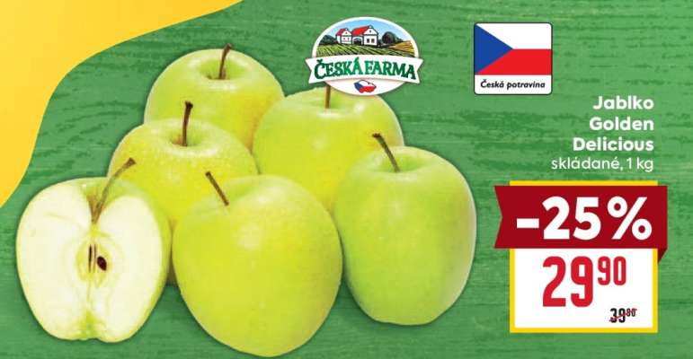 JABLKO GOLDEN DELICIOUS