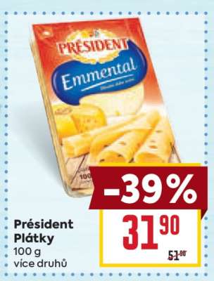 Président plátky