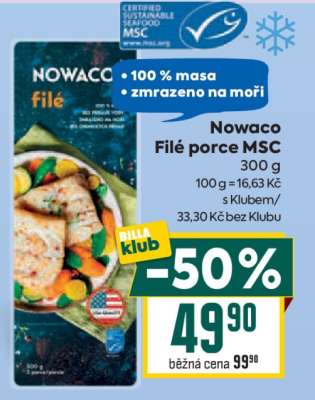 Nowaco Filé porce MSC