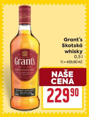 Grant’s Skotská whisky