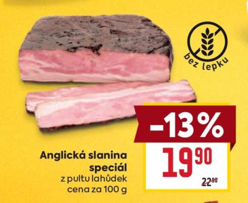 Anglická slanina speciál