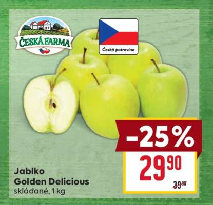JABLKO GOLDEN DELICIOUS