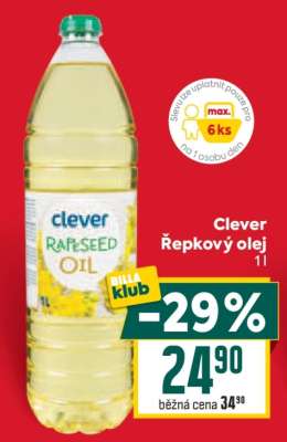 Clever Řepkový olej