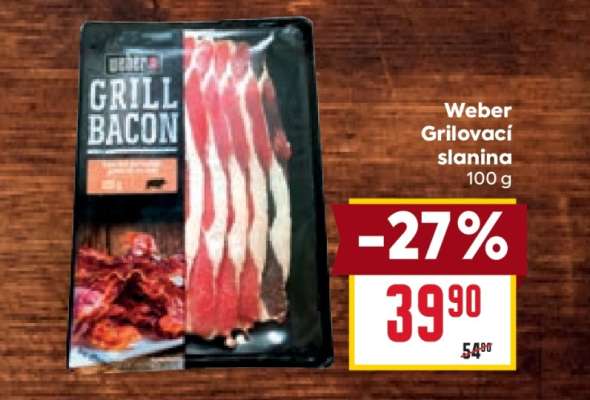 Weber Grilovací slanina