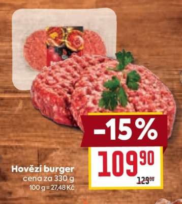 Hovězí burger