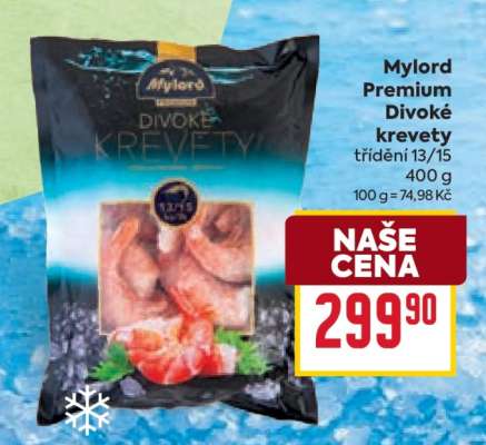 Mylord Premium Divoké krevety