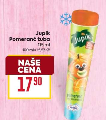Jupík Pomeranč tuba