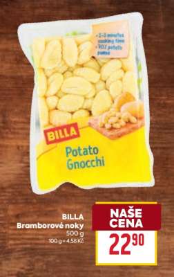 BILLA Bramborové noky