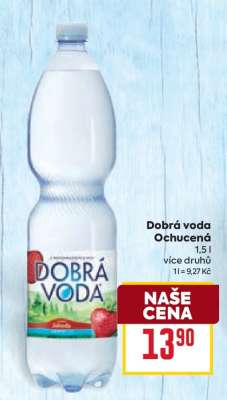 DOBRÁ VODA OCHUCENÁ