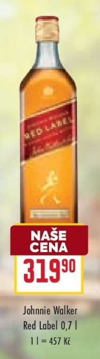 Johnnie Walker Red Label 0,7 l