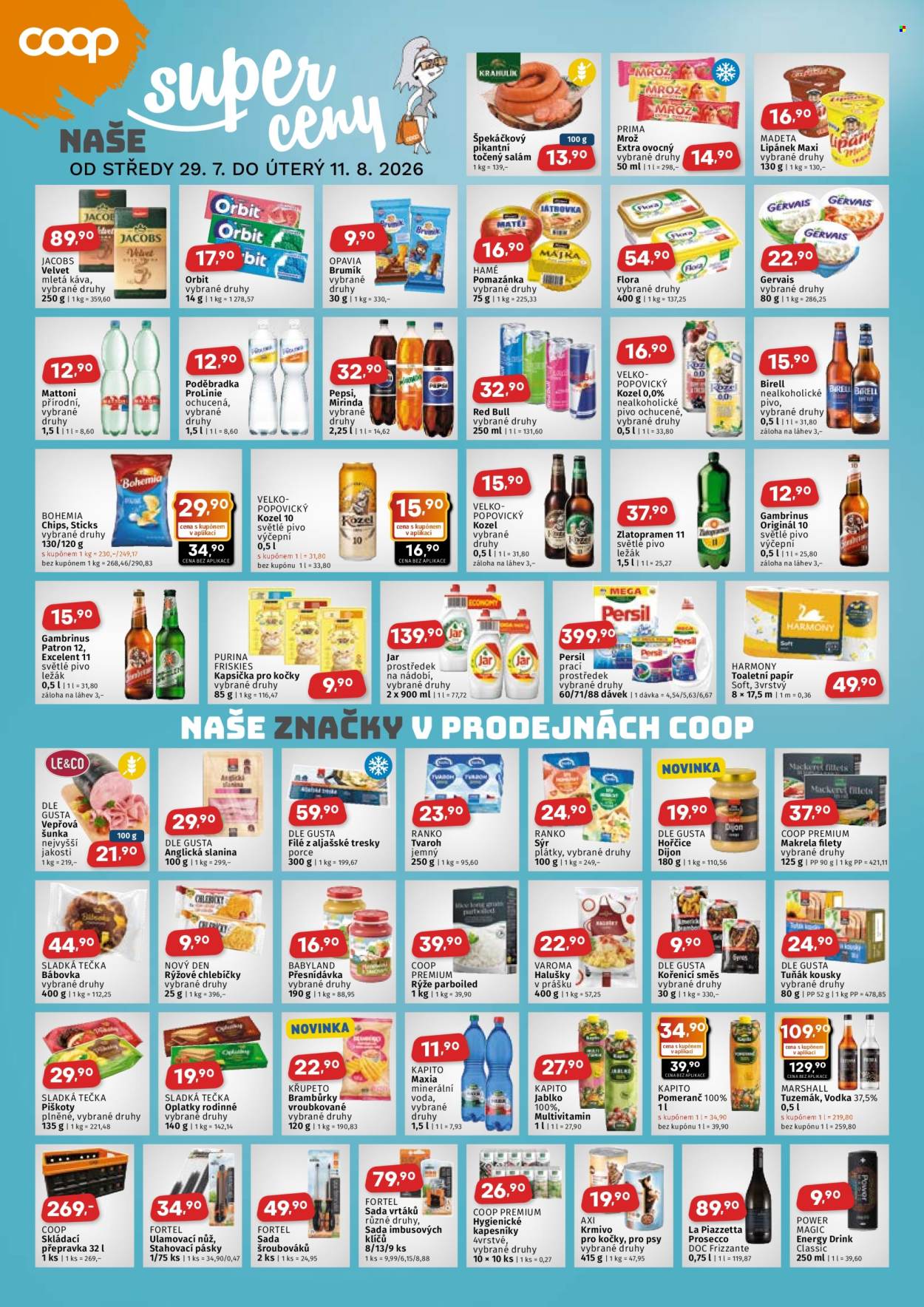 Leták coop JEDNOTA - 29.7.2026 - 11.8.2026. Strana 2