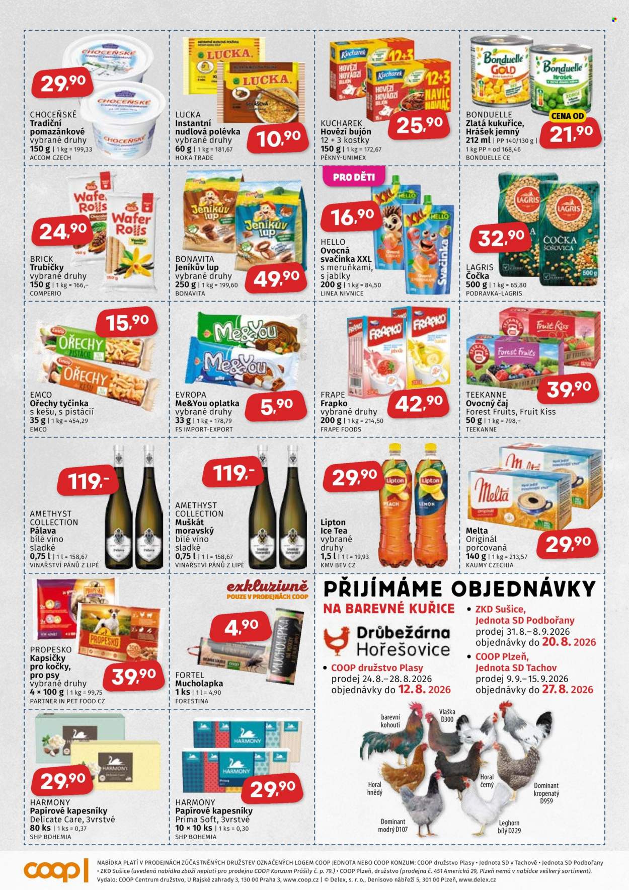 Leták coop JEDNOTA - 29.7.2026 - 11.8.2026. Strana 3