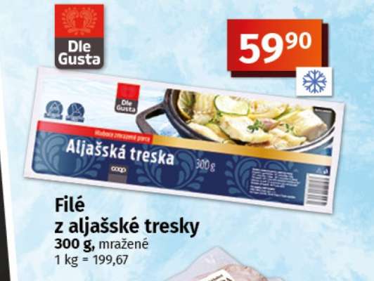 Dle Gusta Aljašská treska