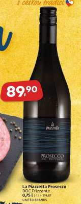 LA PIAZZETTA PROSECCO DOC FRIZZANTE