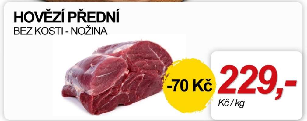Hovězí přední