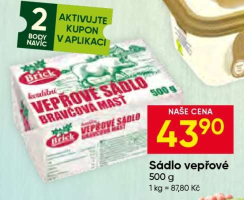 Sádlo vepřové