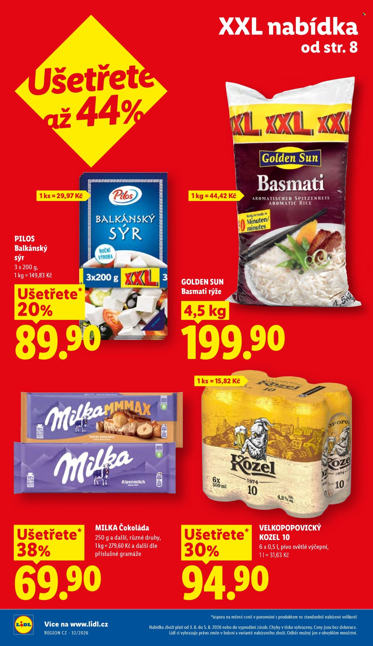 Leták Lidl - 3.8.2026 - 5.8.2026. Strana 2