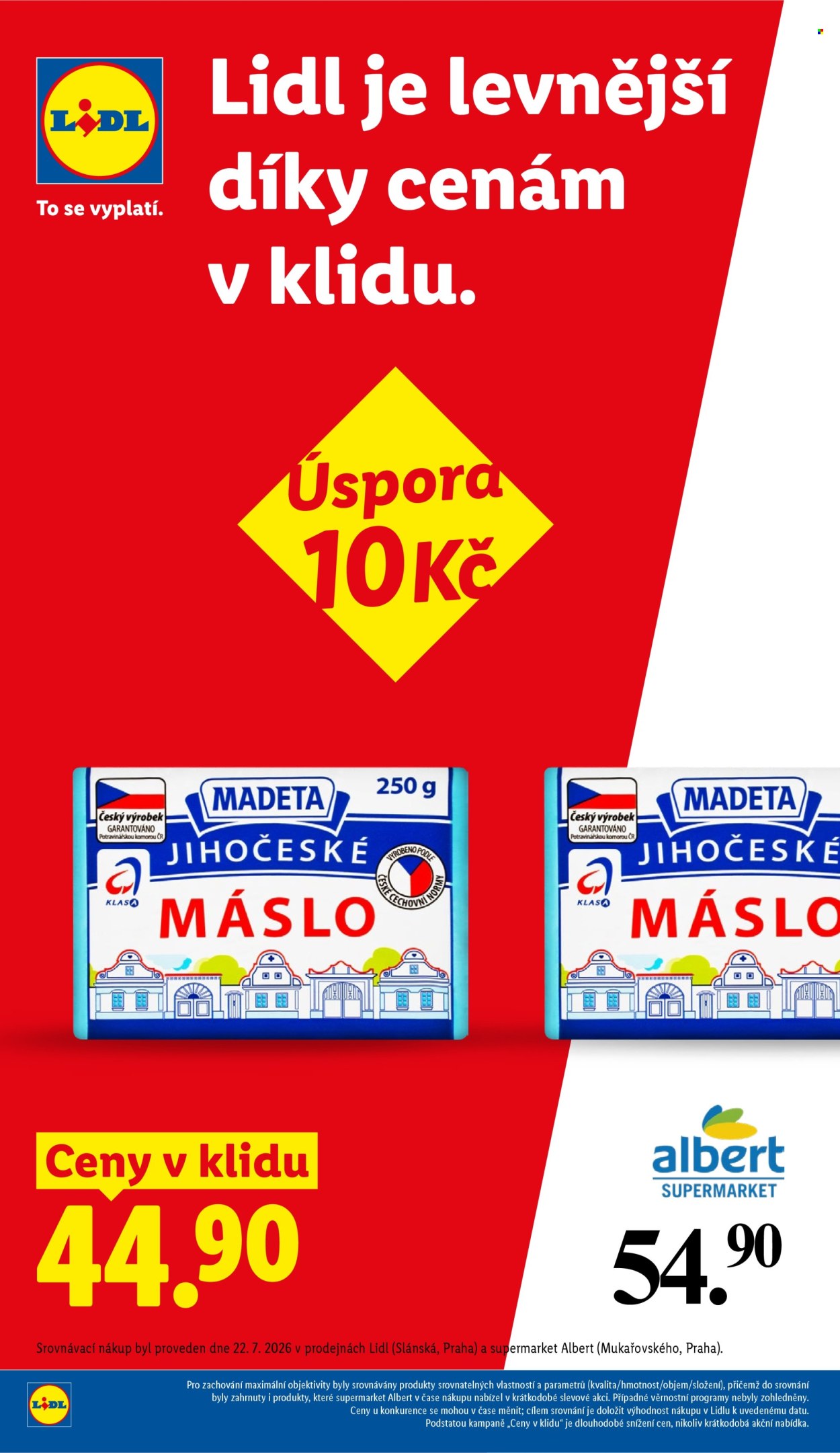 Leták Lidl - 3.8.2026 - 5.8.2026. Strana 6
