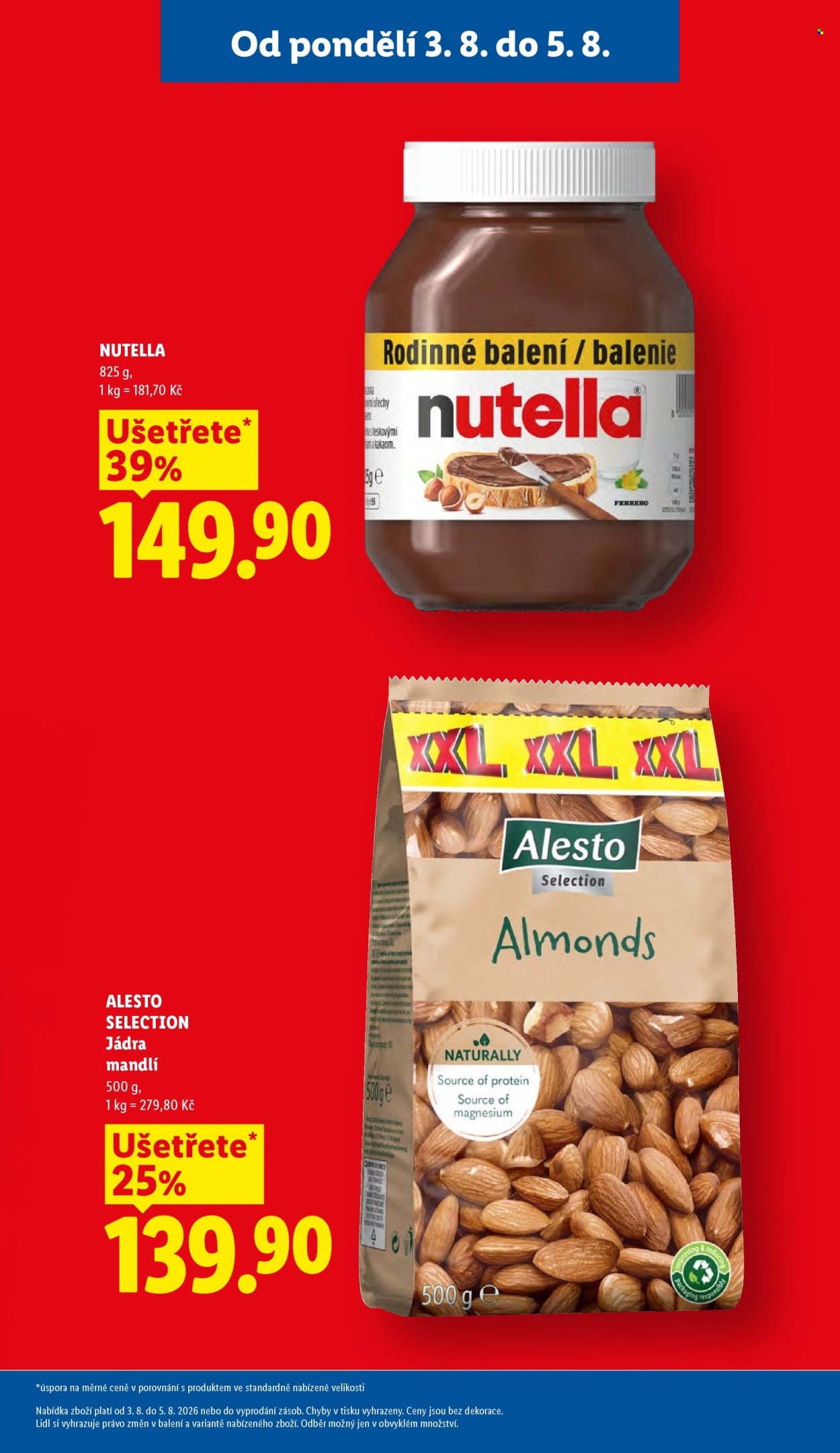 Leták Lidl - 3.8.2026 - 5.8.2026. Strana 9