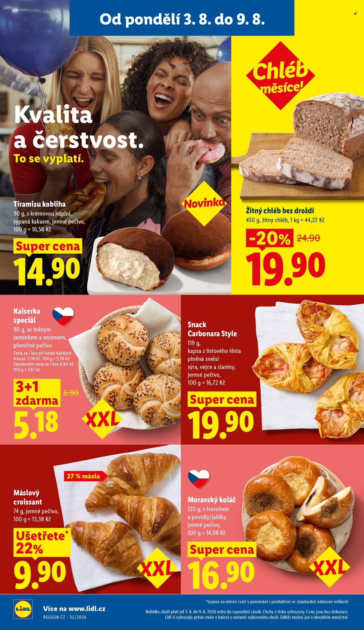 Leták Lidl - 3.8.2026 - 5.8.2026. Strana 16