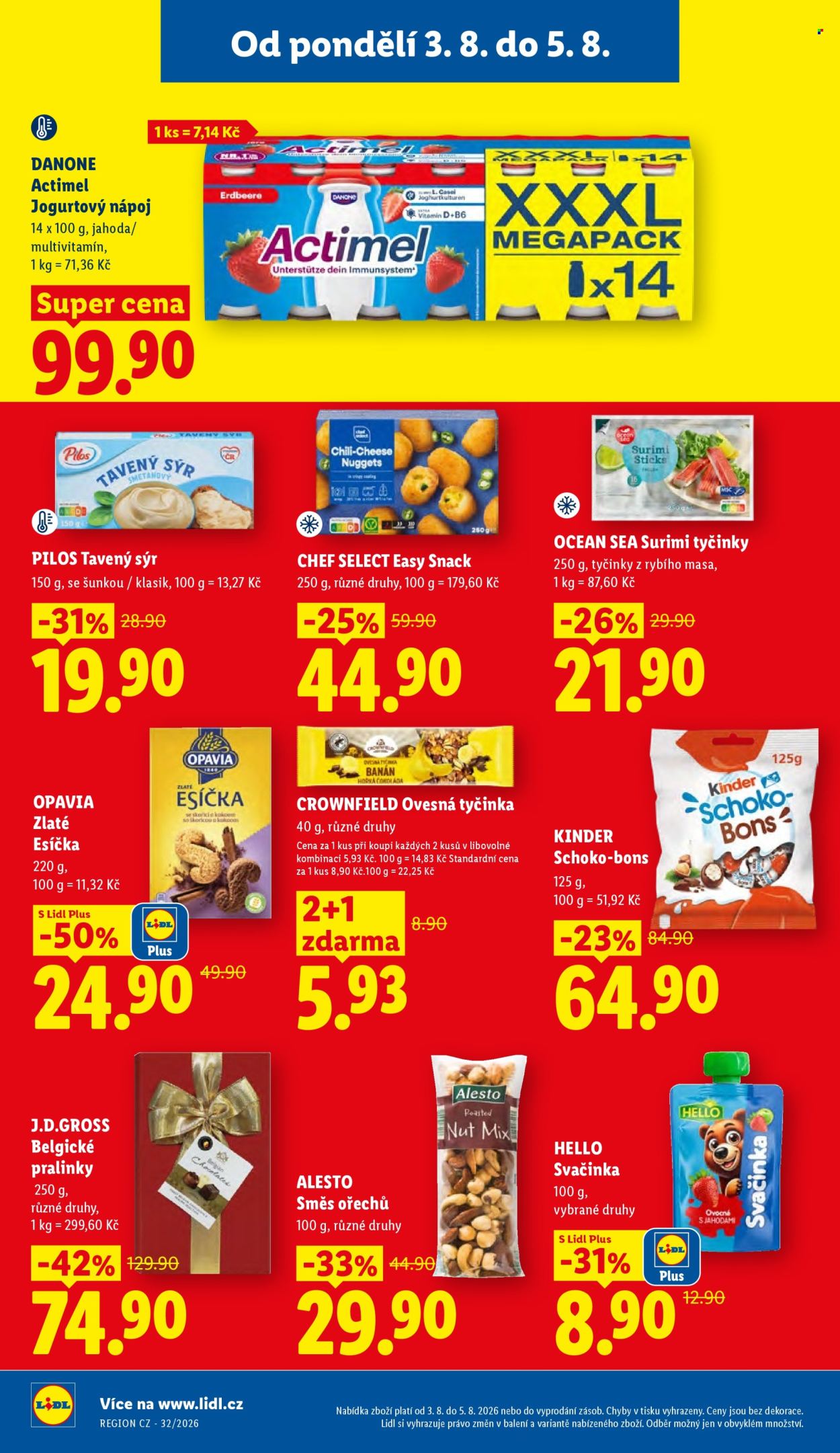 Leták Lidl - 3.8.2026 - 5.8.2026. Strana 30