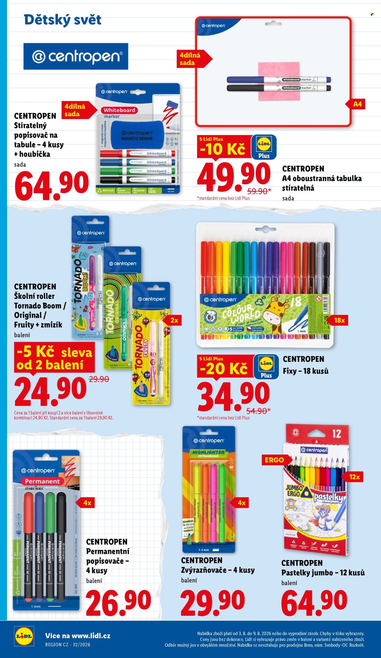 Leták Lidl - 3.8.2026 - 5.8.2026. Strana 40