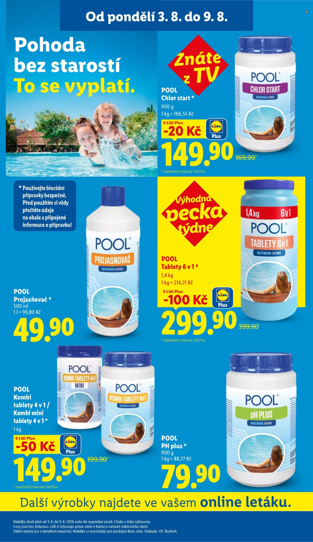 Leták Lidl - 3.8.2026 - 9.8.2026. Strana 2