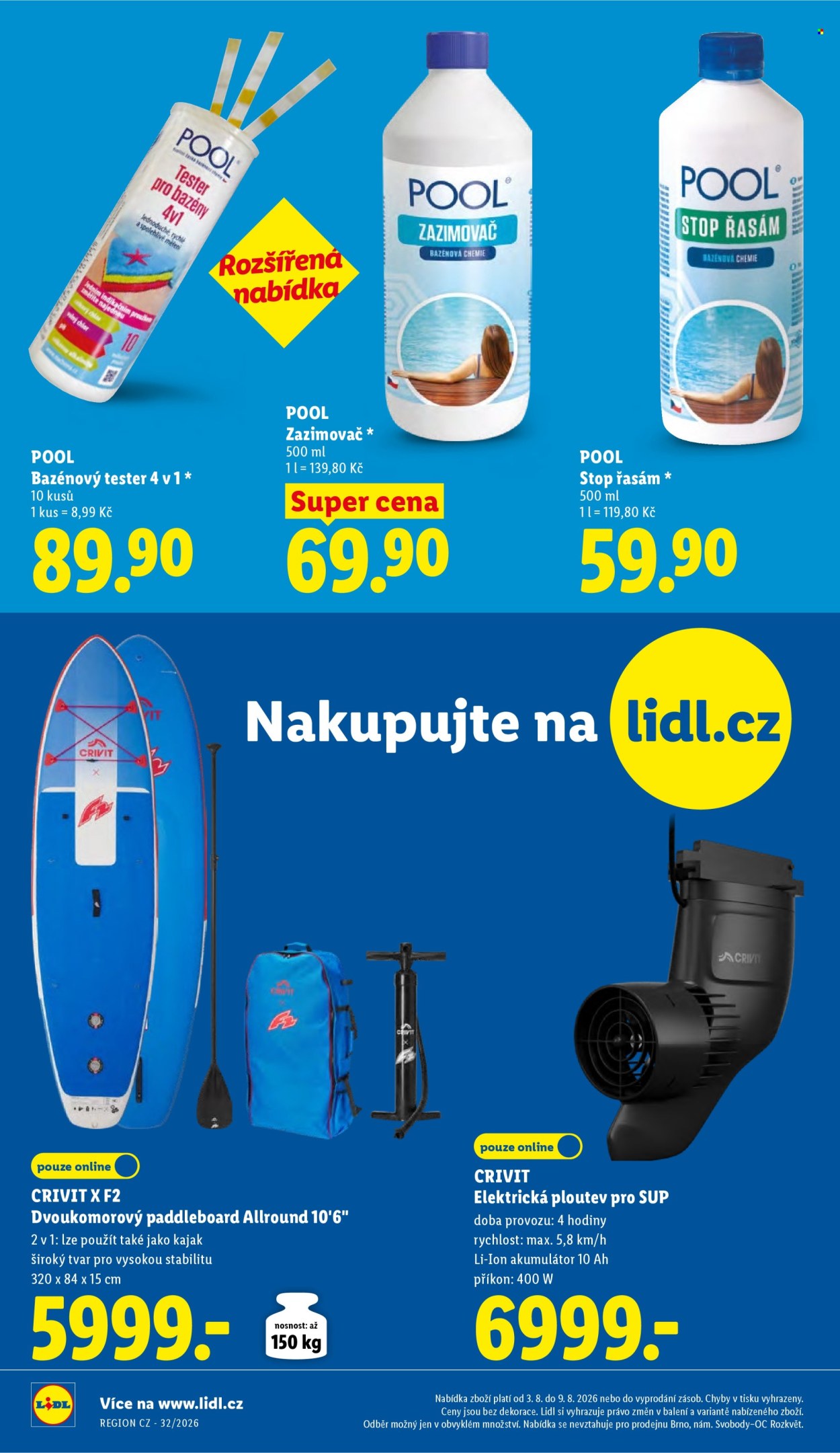 Leták Lidl - 3.8.2026 - 9.8.2026. Strana 3