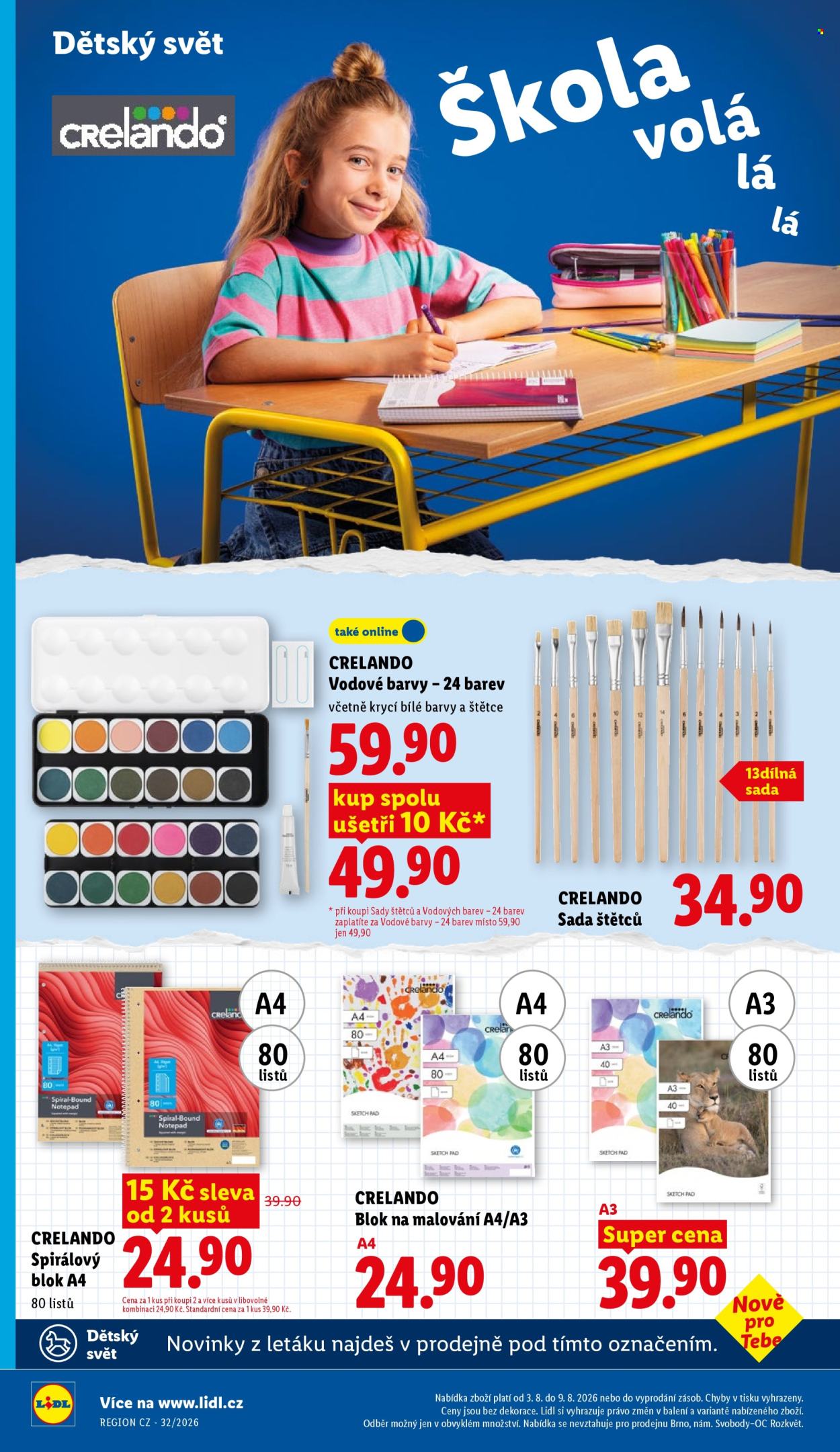 Leták Lidl - 3.8.2026 - 9.8.2026. Strana 6