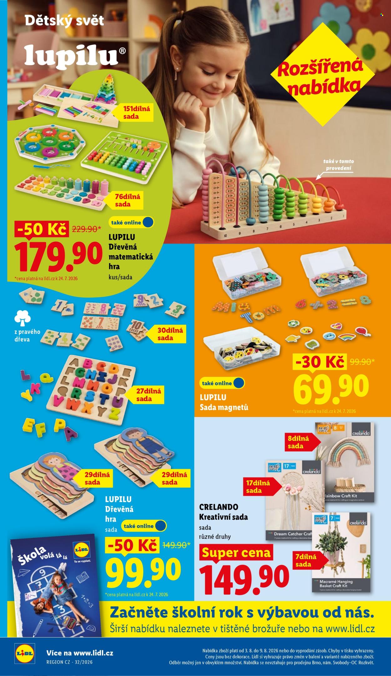 Leták Lidl - 3.8.2026 - 9.8.2026. Strana 12