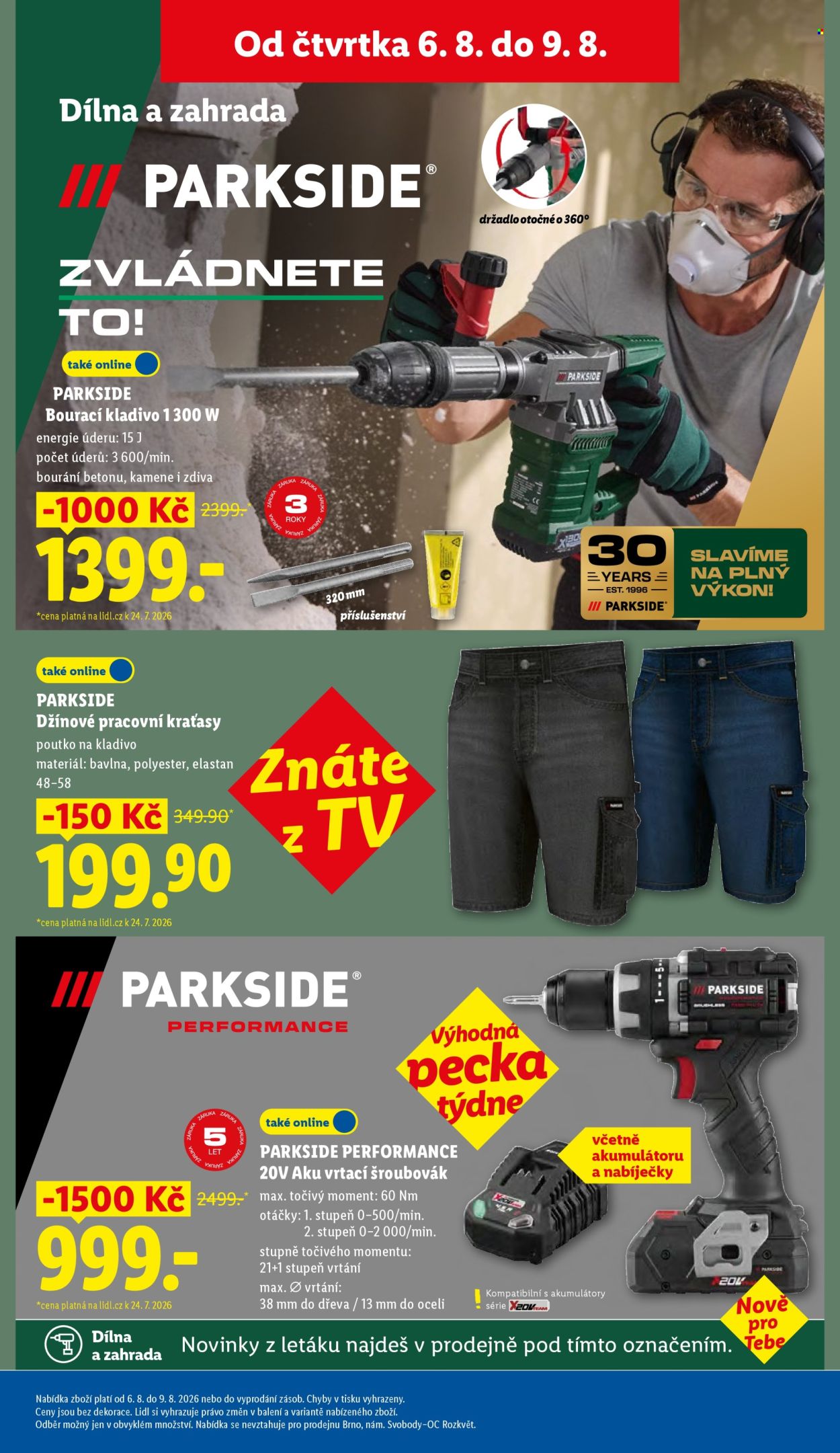 Leták Lidl - 3.8.2026 - 9.8.2026. Strana 17