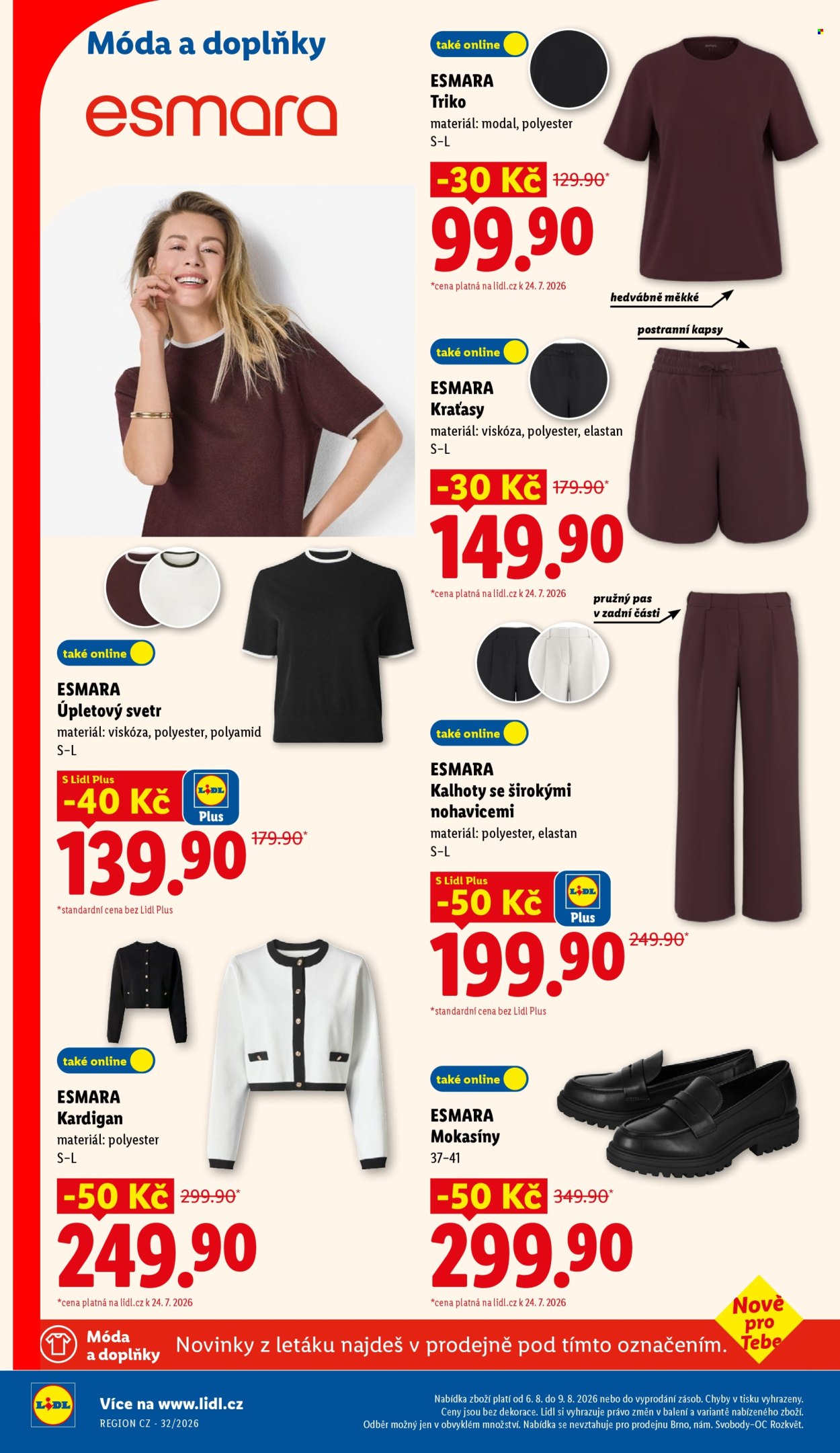 Leták Lidl - 3.8.2026 - 9.8.2026. Strana 24
