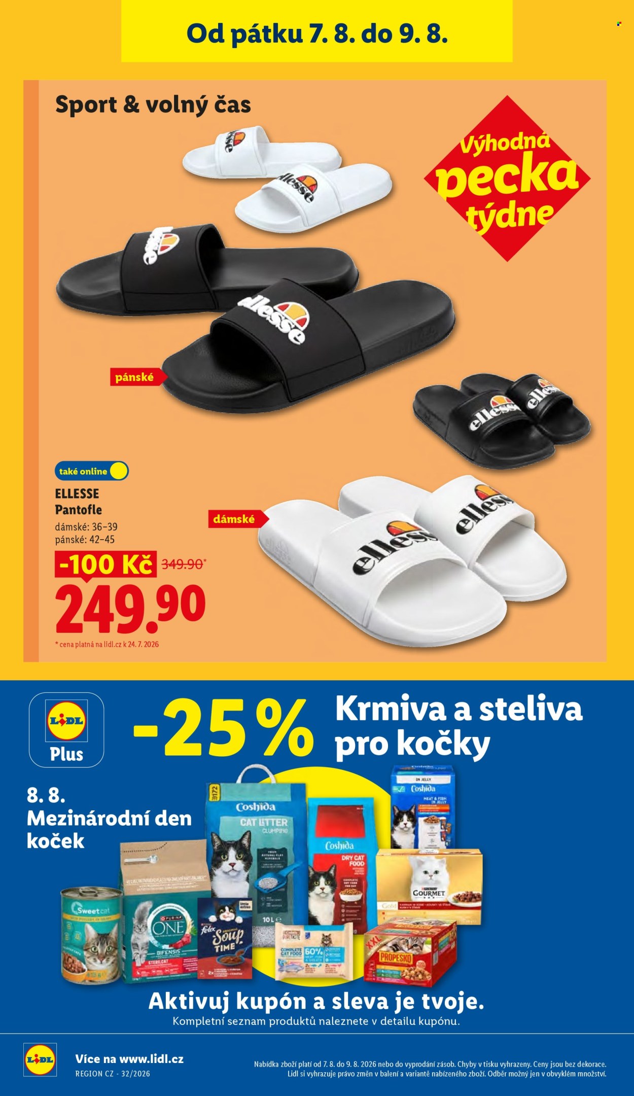 Leták Lidl - 3.8.2026 - 9.8.2026. Strana 28