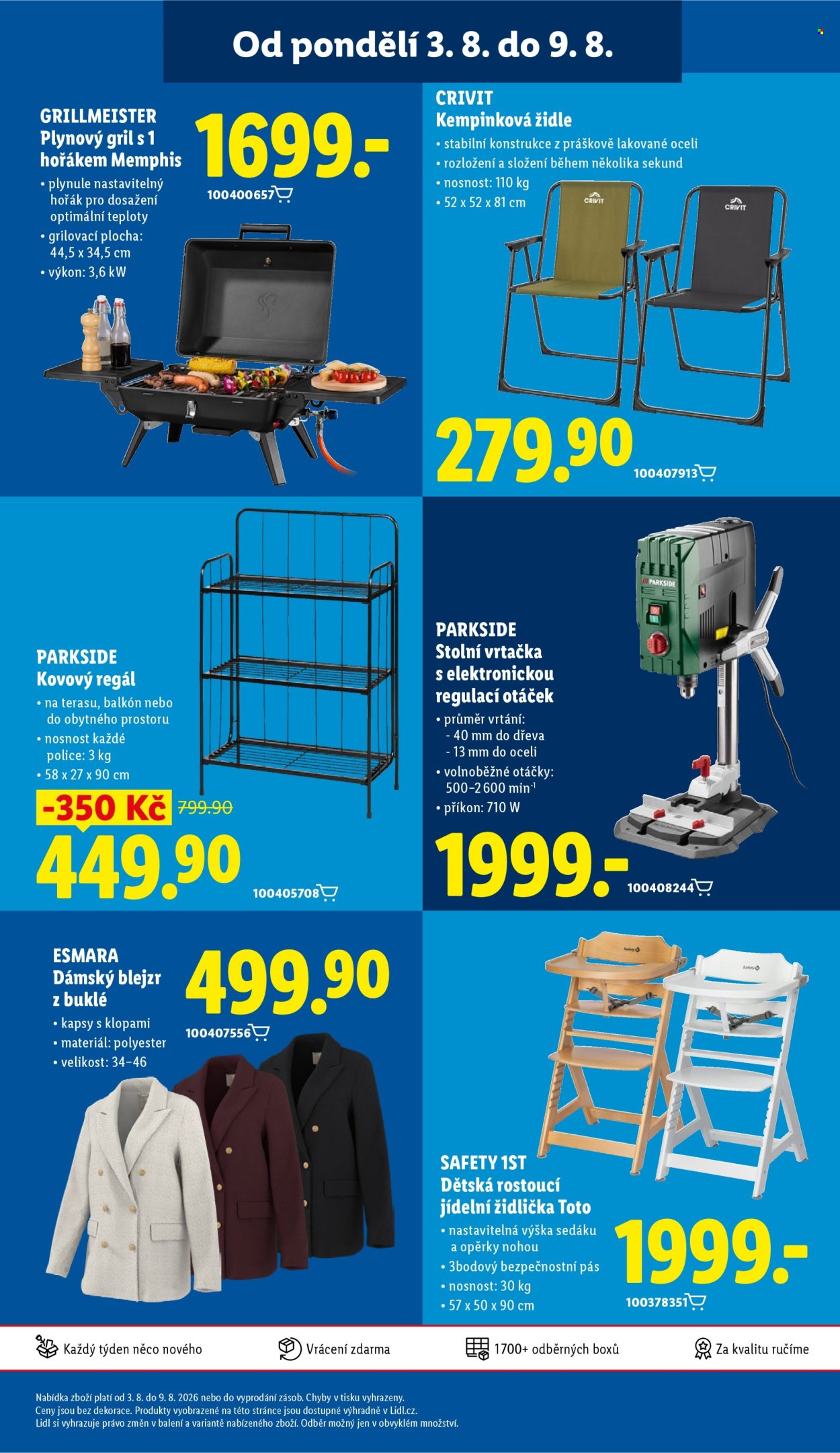 Leták Lidl - 3.8.2026 - 9.8.2026. Strana 31