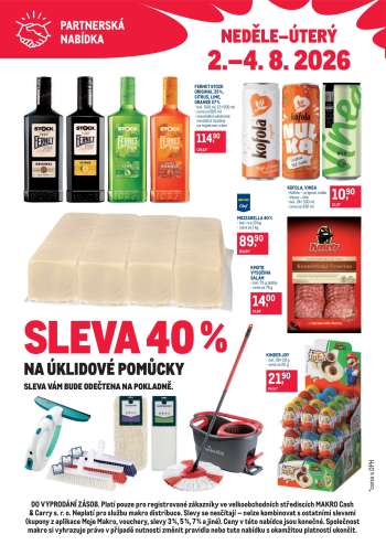 Leták MAKRO - 2.8.2026 - 4.8.2026.