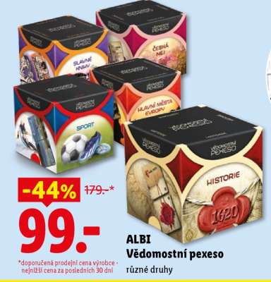 ALBI Vědomostní pexeso