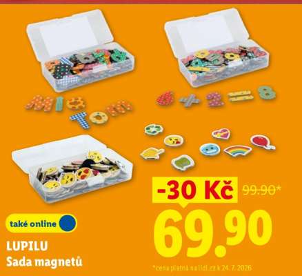 LUPILU Sada magnetů