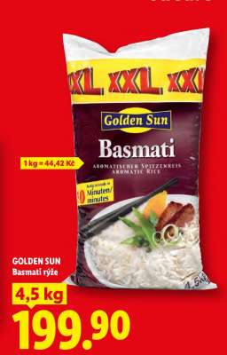 GOLDEN SUN BASMATI RÝŽE