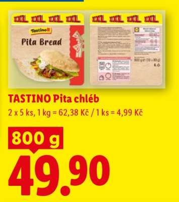 TASTINO Pita chléb