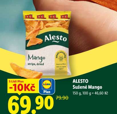 ALESTO Sušené Mango