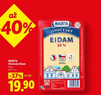 Madeta Jihočeský eidam