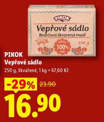 Pikok Vepřové sádlo