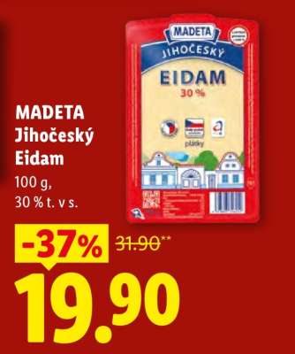 Madeta Jihočeský eidam