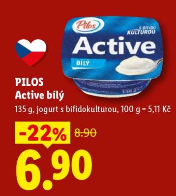 Pilos ACTIVE BÍLÝ