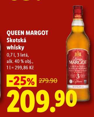 Queen Margot Skotská Whisky