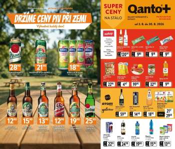Leták Astur & Qanto velkoobchod - 3.8.2026 - 30.8.2026.