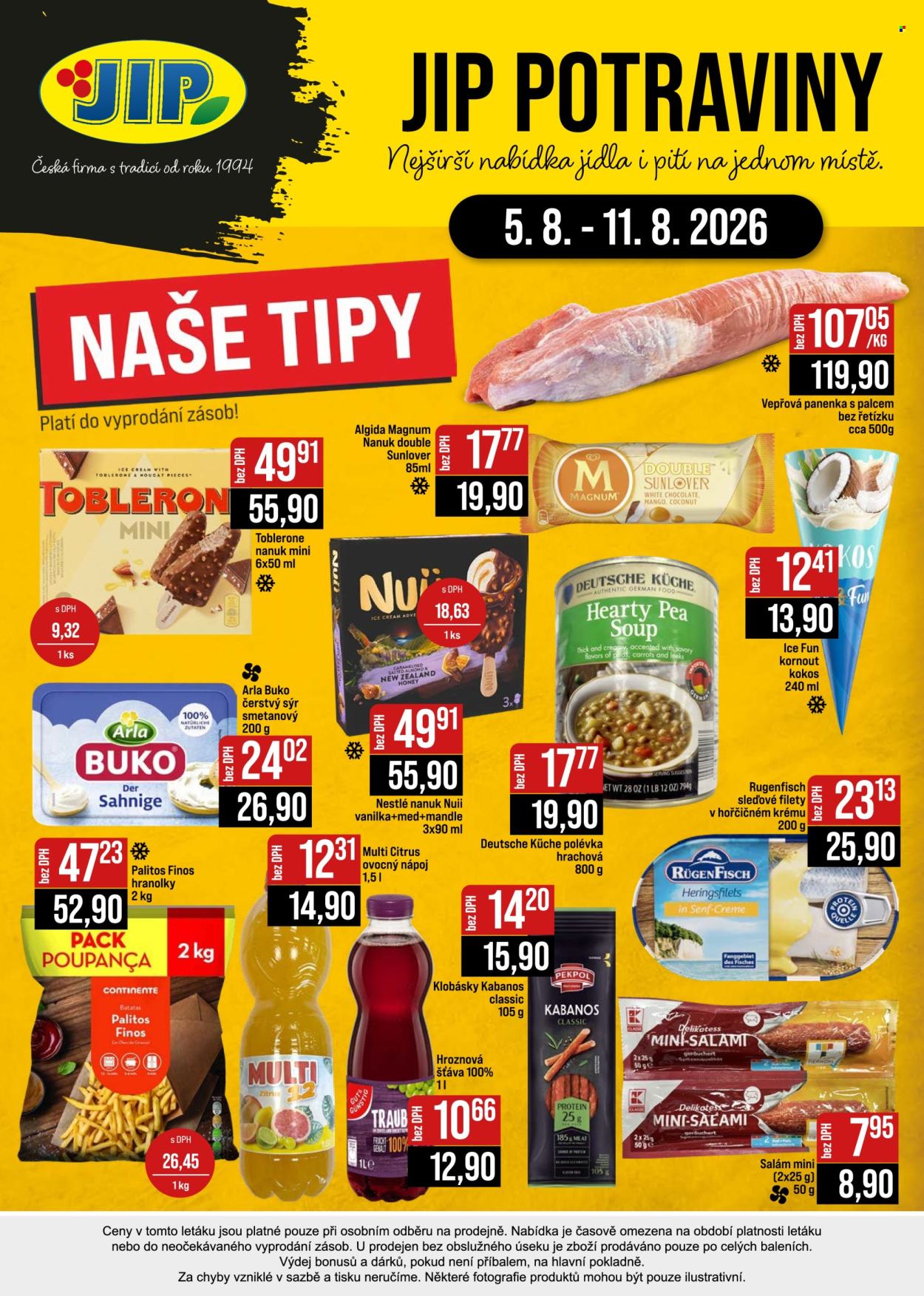 Leták JIP - 5.8.2026 - 11.8.2026. Strana 24