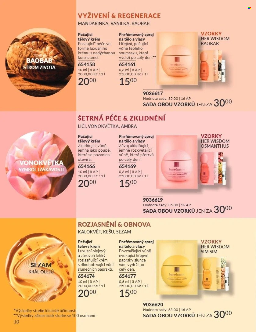 Leták AVON - 1.8.2026 - 31.8.2026. Strana 10