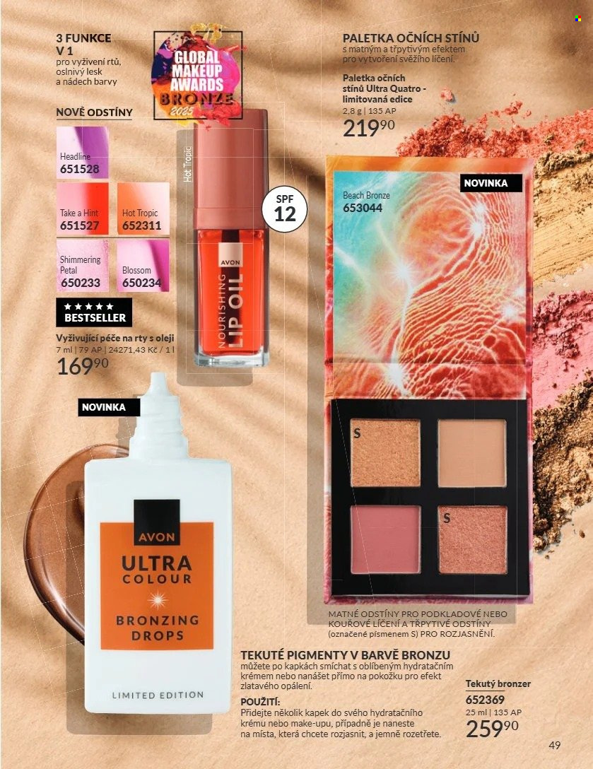 Leták AVON - 1.8.2026 - 31.8.2026. Strana 49